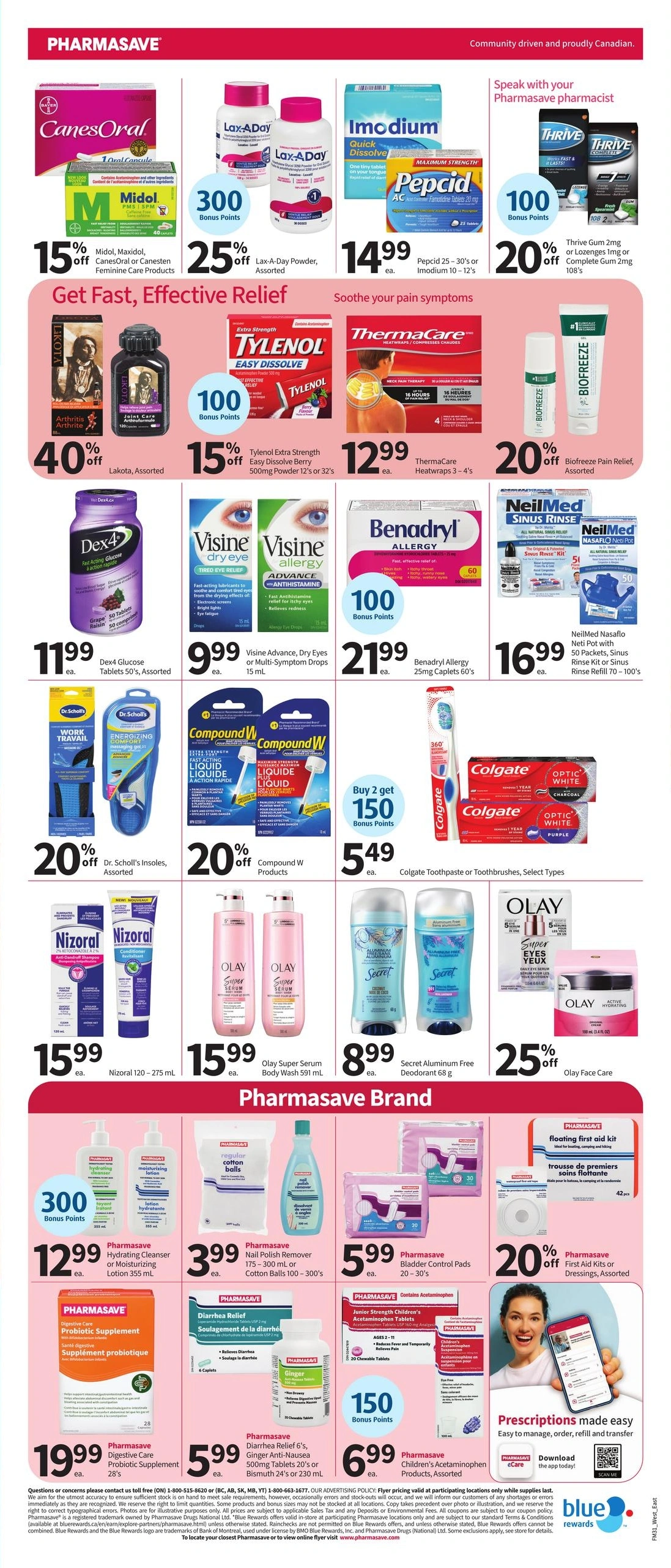 Pharmasave flyer page 4