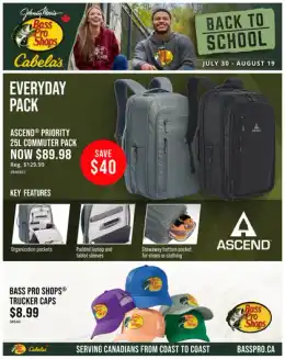 Cabela's & Bass Pro Back to School