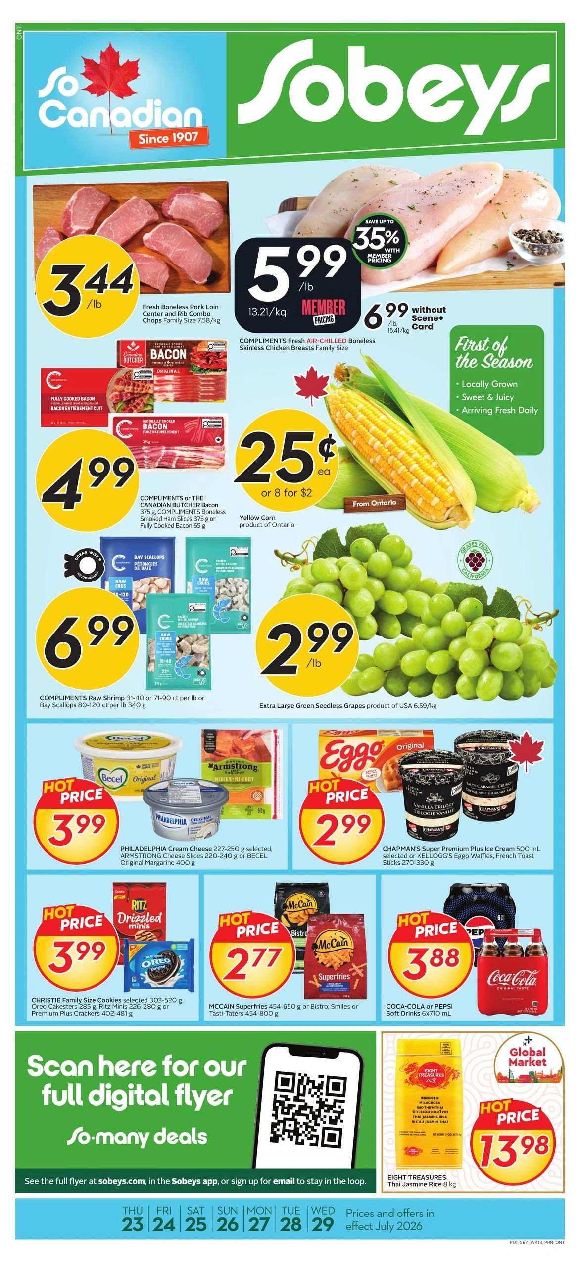 Sobeys flyer page 1