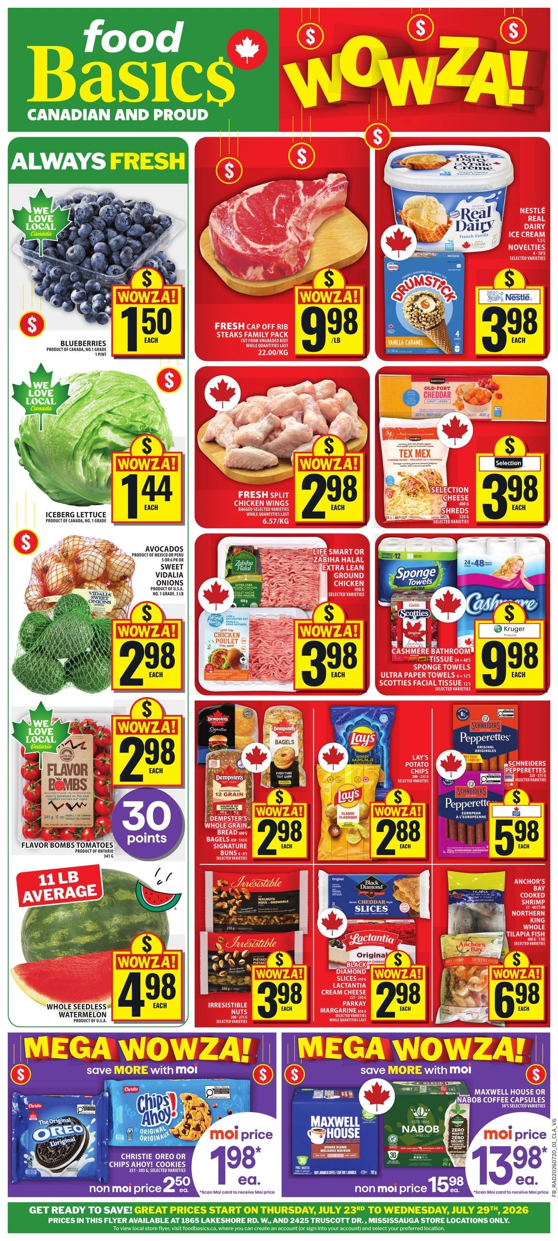 Food Basics flyer page 1