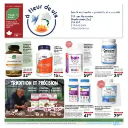 À Fleur de Vie flyer