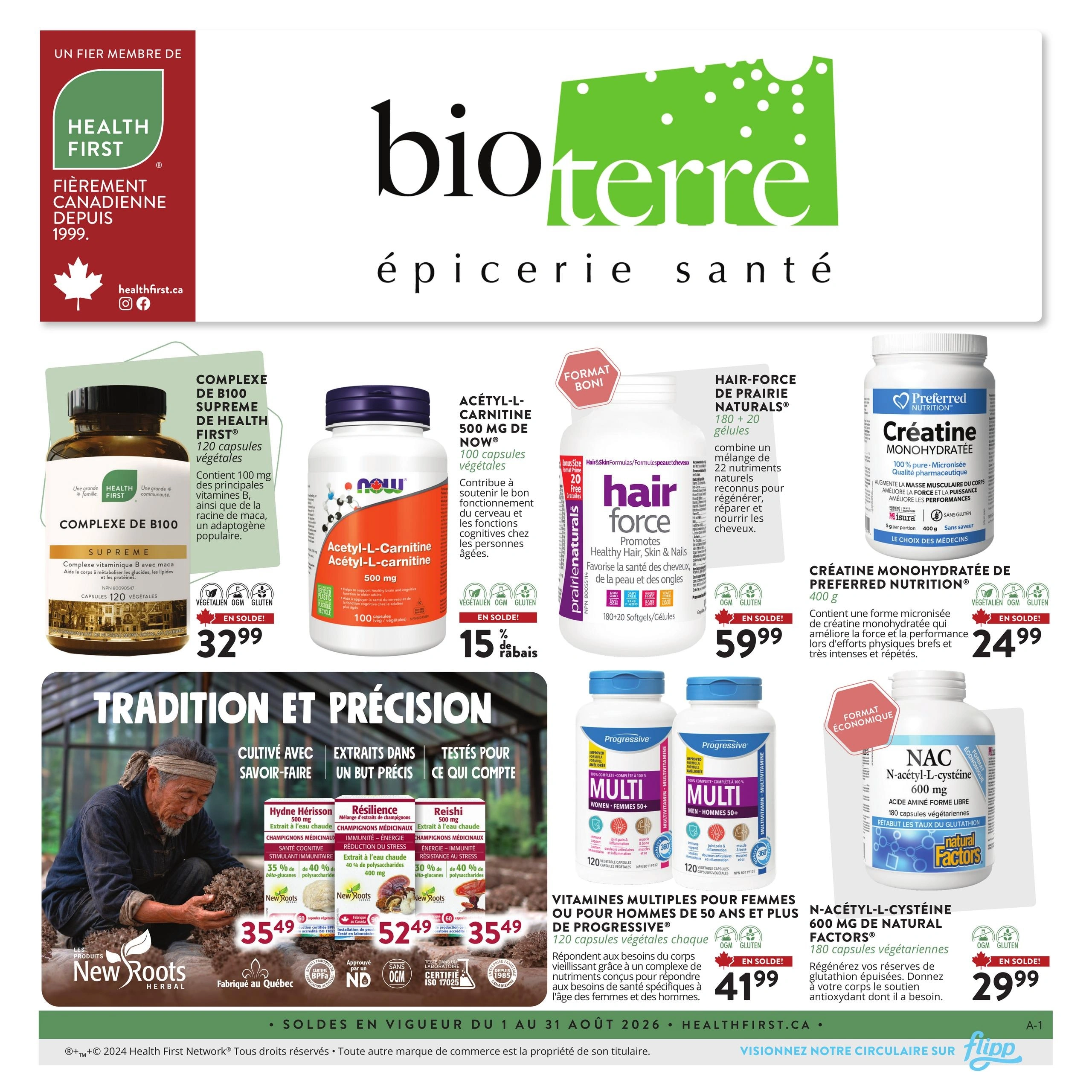 Bio Terre - Épicerie Santé flyer page 1