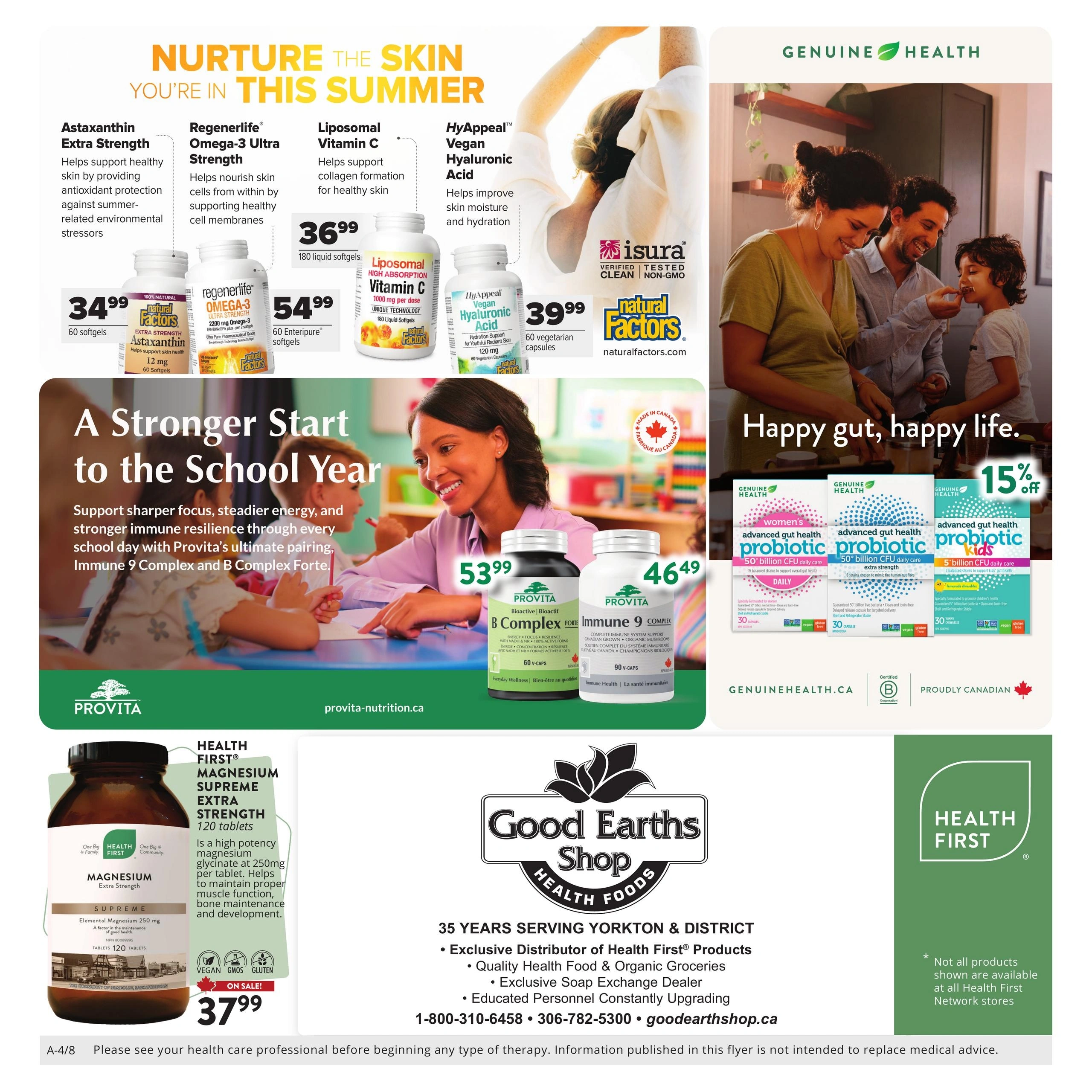 Good Earths Shop flyer page 4