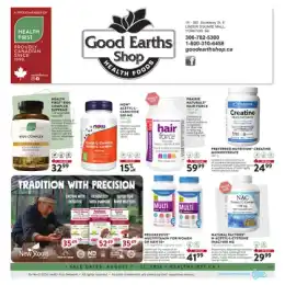 Good Earths Shop Monthly Ad
