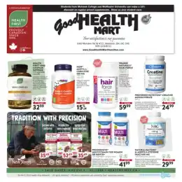 Good Health Mart Hamilton Flyer