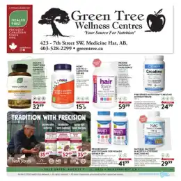 Green Tree Wellness Centre flyer