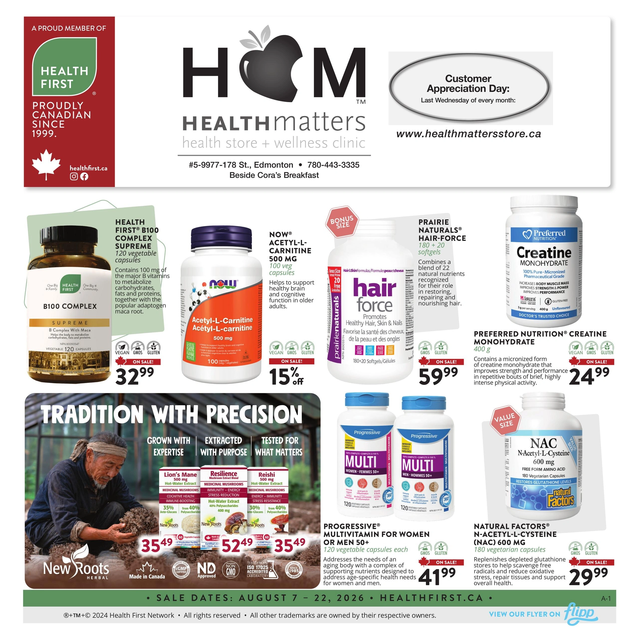 Health Matters flyer page 1