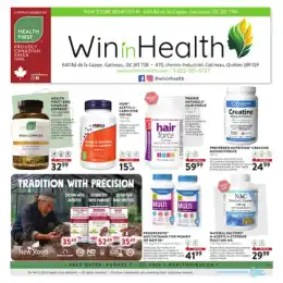 Win in Health flyer