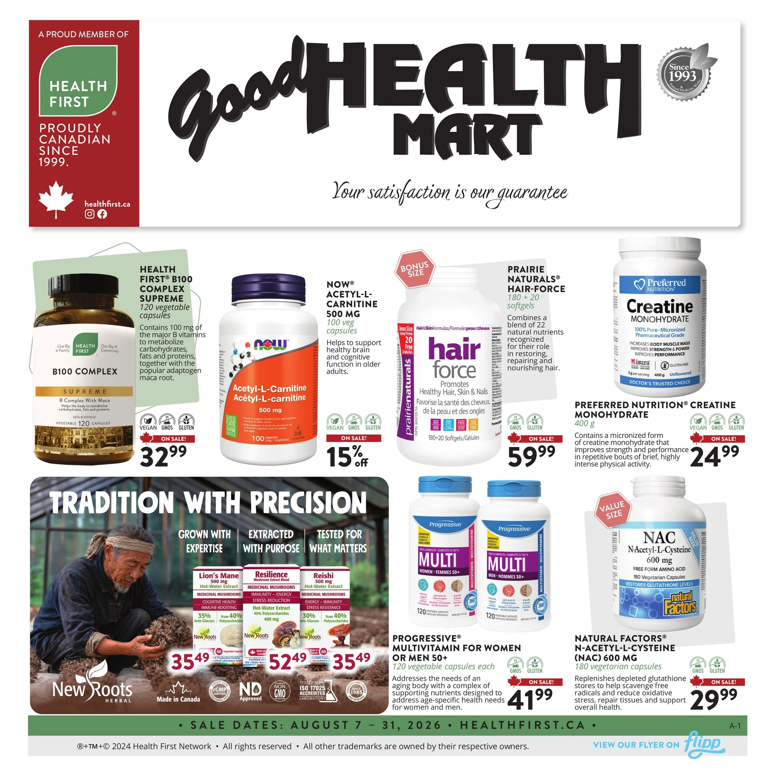 Good Health Mart flyer page 1