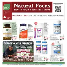 Natural Focus Surrey flyer