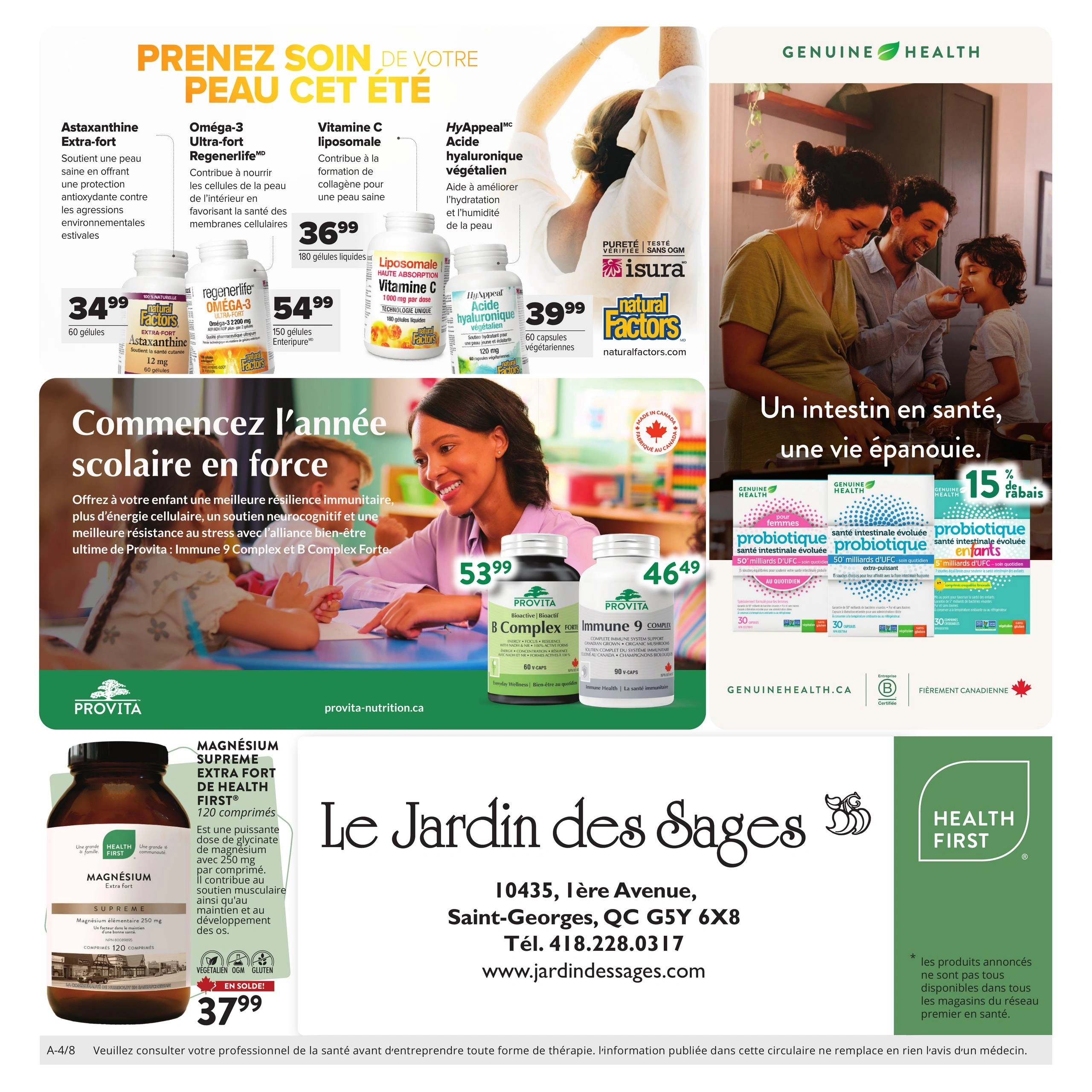 Le Jardin des Sages flyer page 4