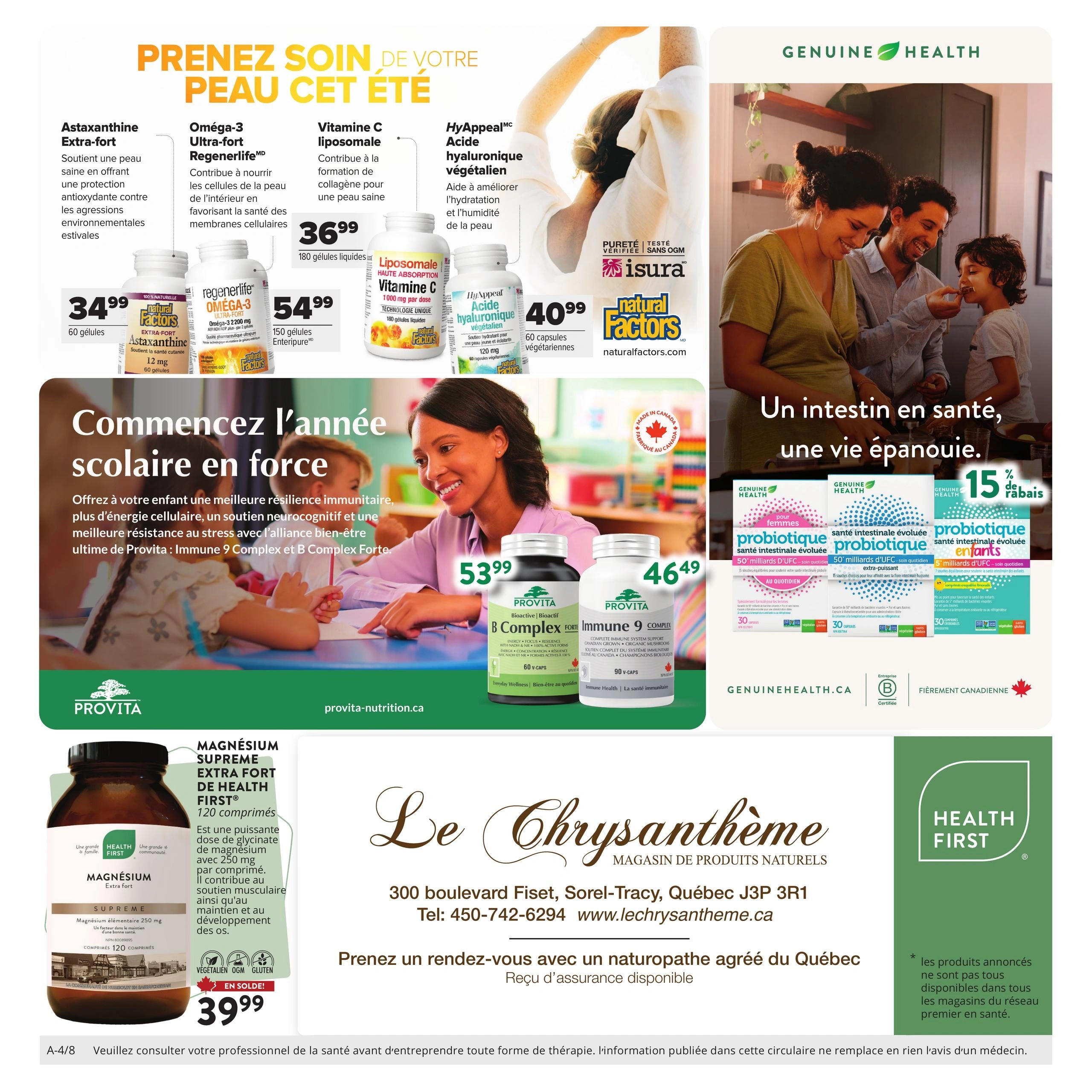 Le Chrysanthème flyer page 4