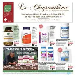 Le Chrysanthème flyer