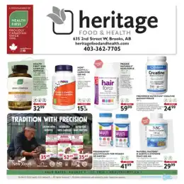 Heritage Foods flyer