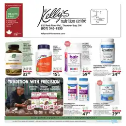 Kelly's Nutrition Centre flyer
