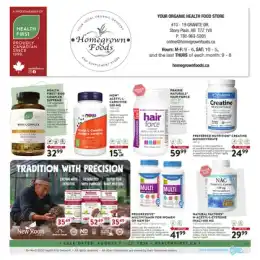 Homegrown Foods flyer