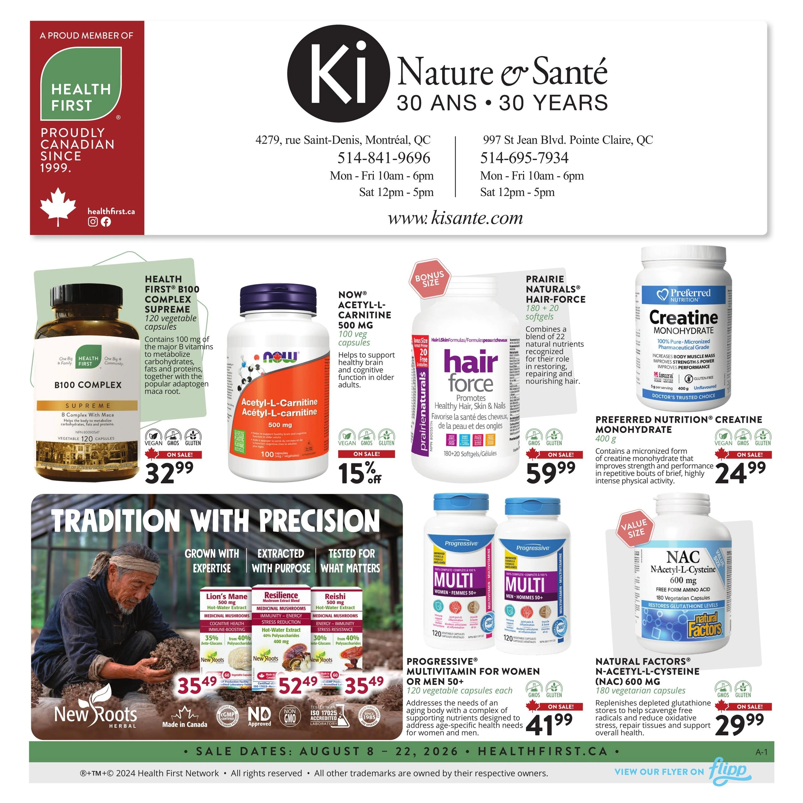 Ki Nature & Santé flyer page 1
