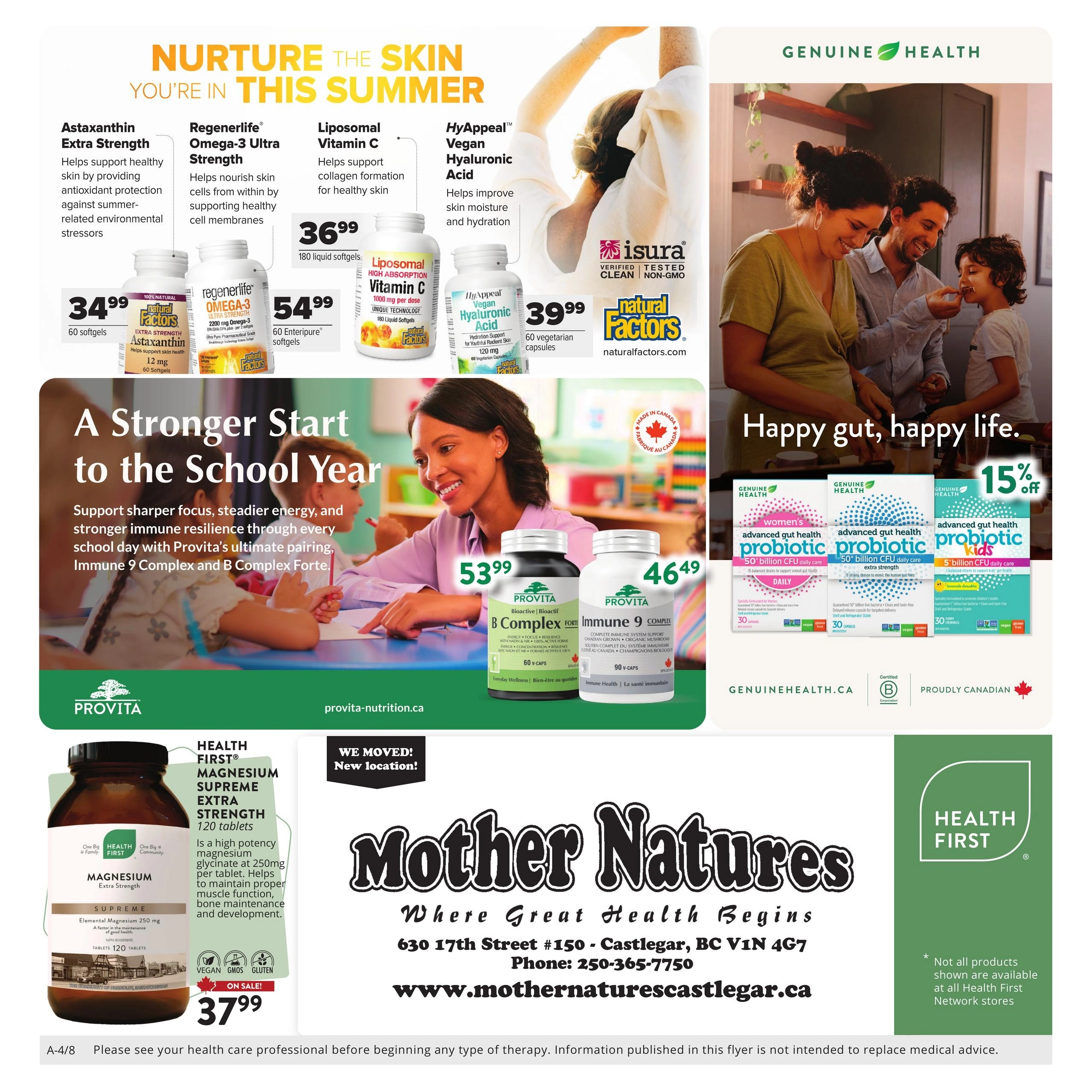 Mother Natures flyer page 4