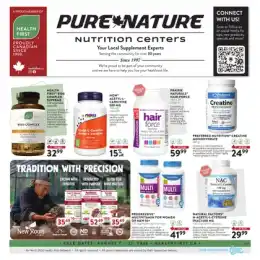 Pure Nature Nutrition Flyer