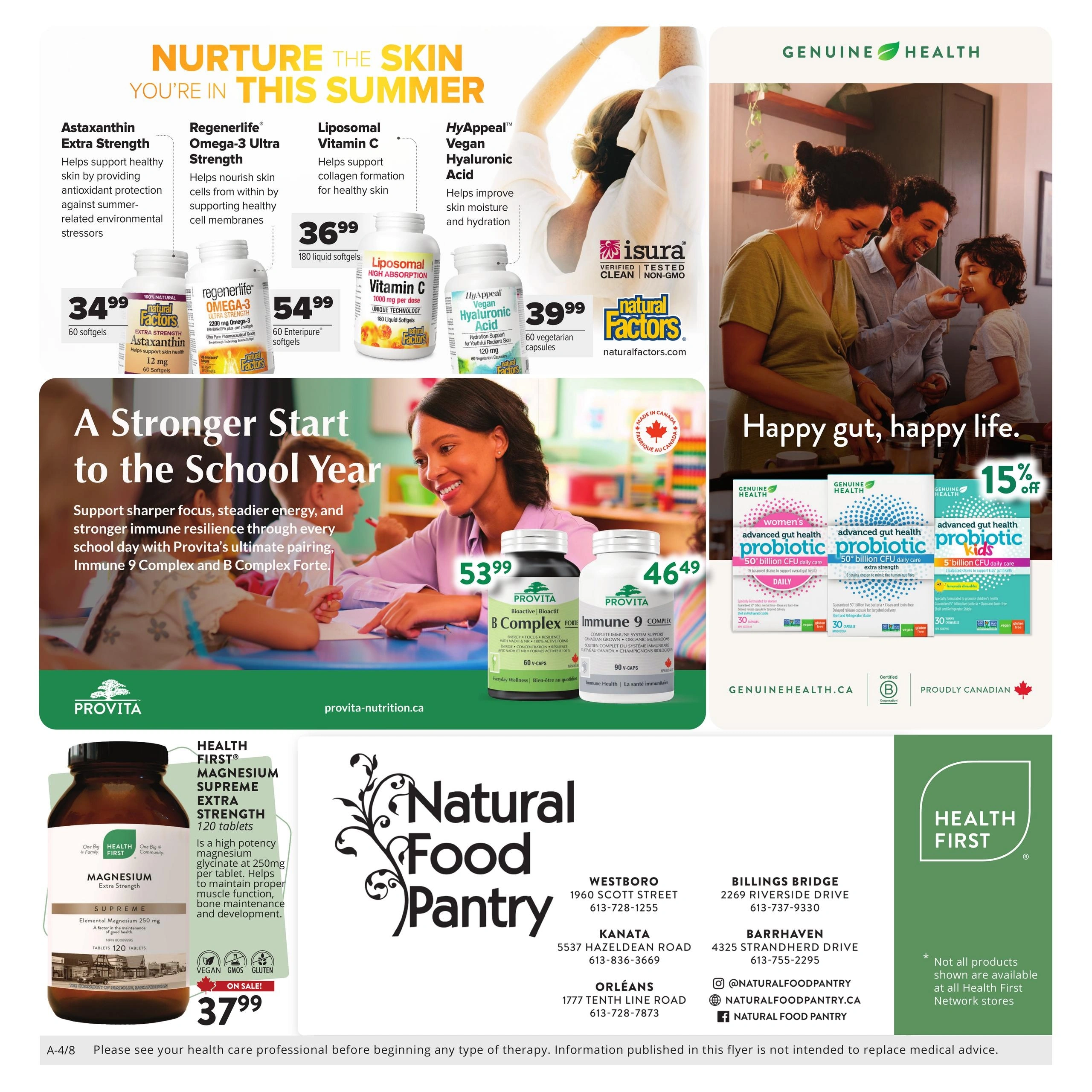 Natural Food Pantry flyer page 4