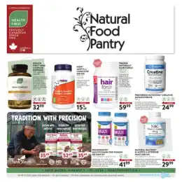 Natural Food Pantry Flyer