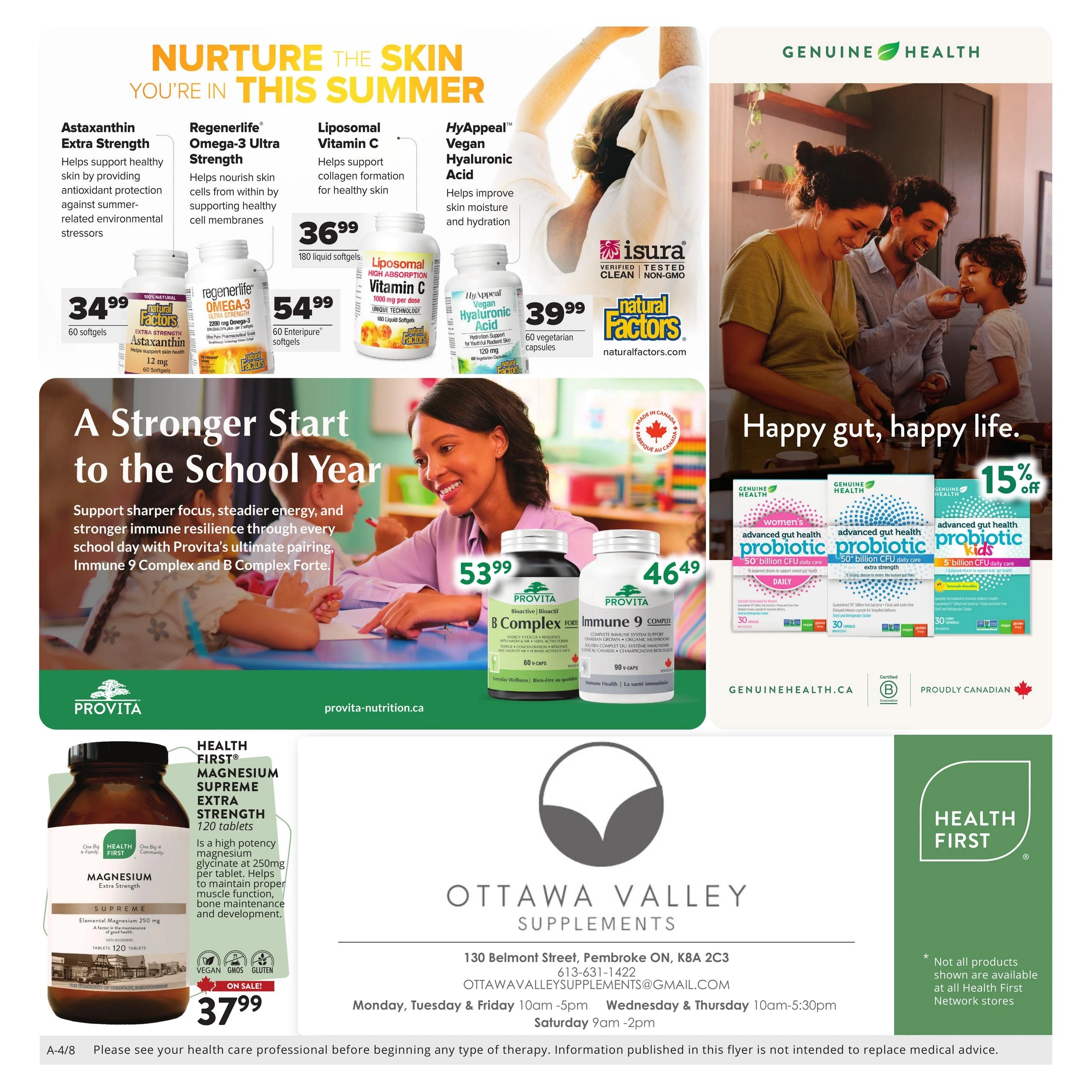Ottawa Valley Supplements flyer page 4