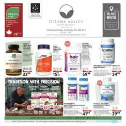 Ottawa Valley Supplements Monthly Flyer