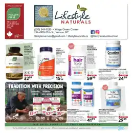 Lifestyle Naturals flyer