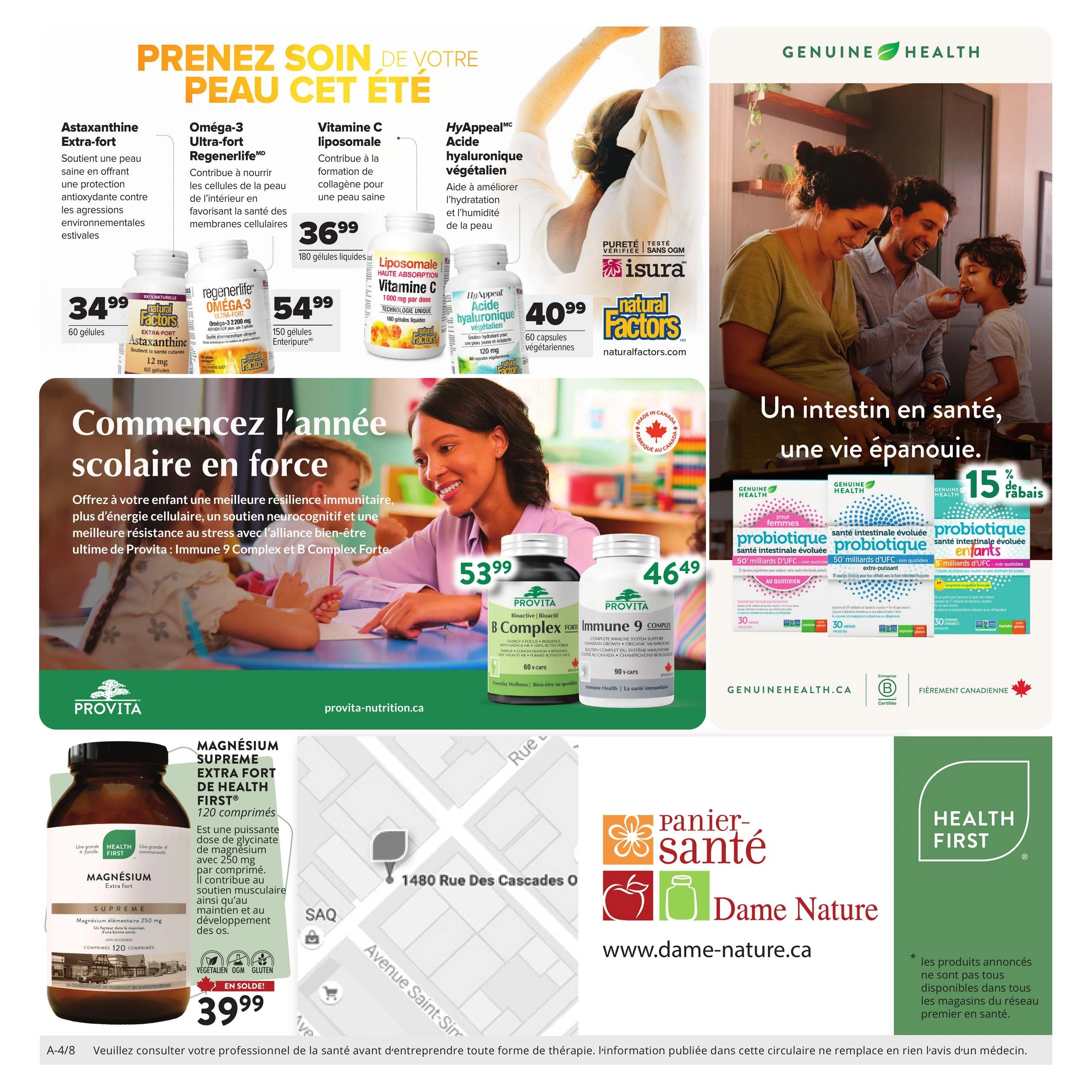 Panier Santé Dame Nature flyer page 4