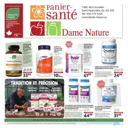 Panier Santé Dame Nature flyer