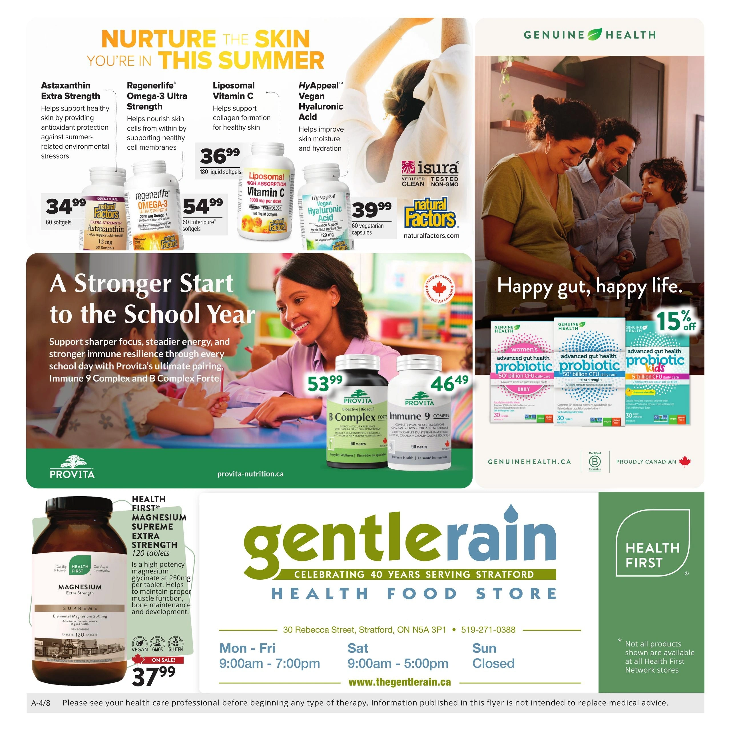 The Gentle Rain flyer page 4
