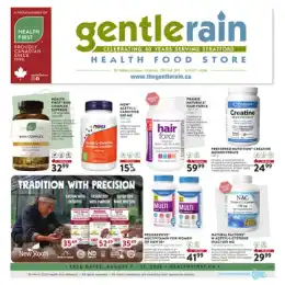 The Gentle Rain flyer