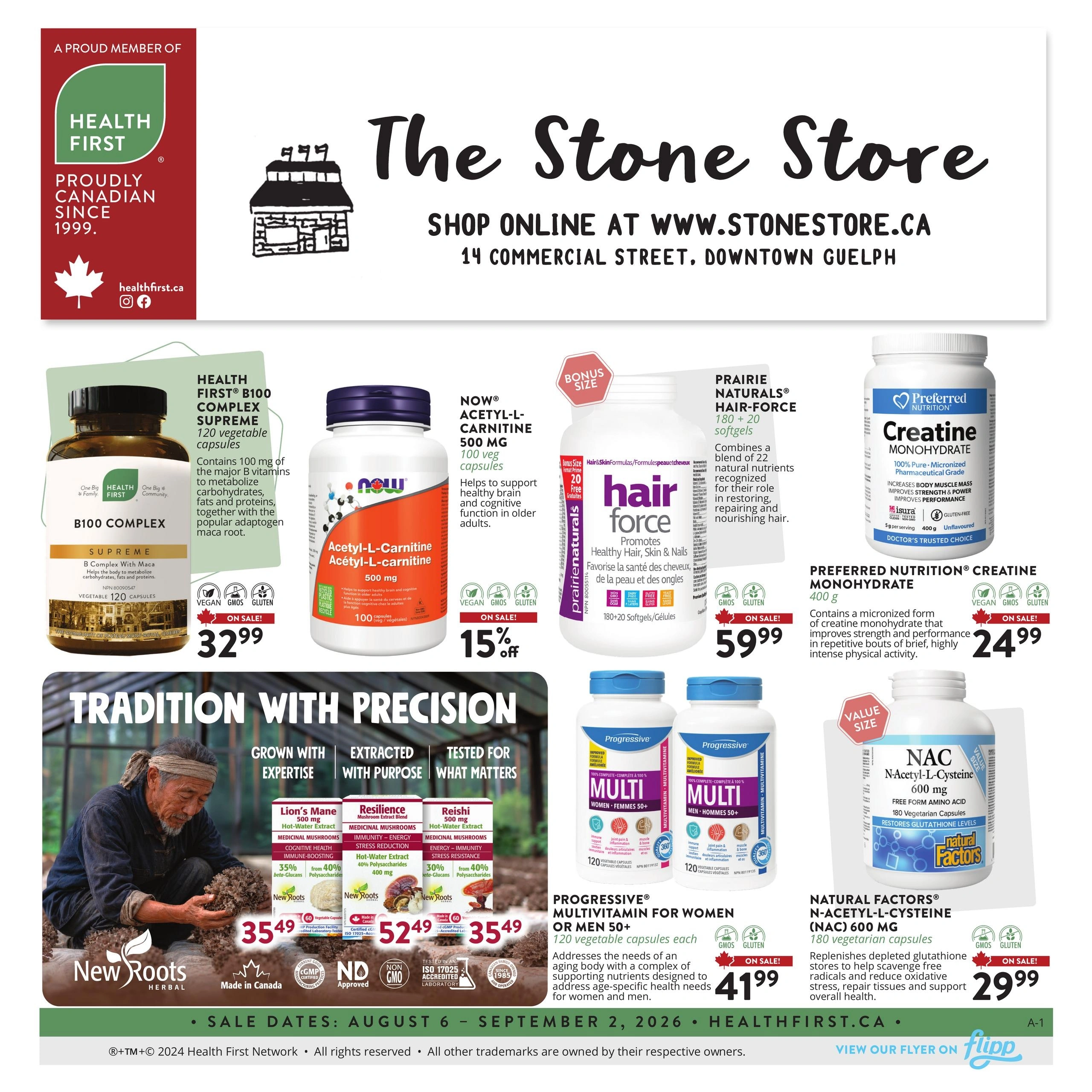 The Stone Store flyer page 1