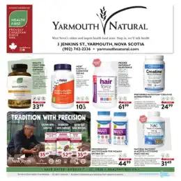 Yarmouth Naturals Foods flyer