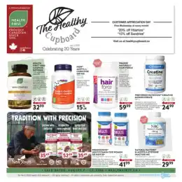 The Healthy Cupboard flyer