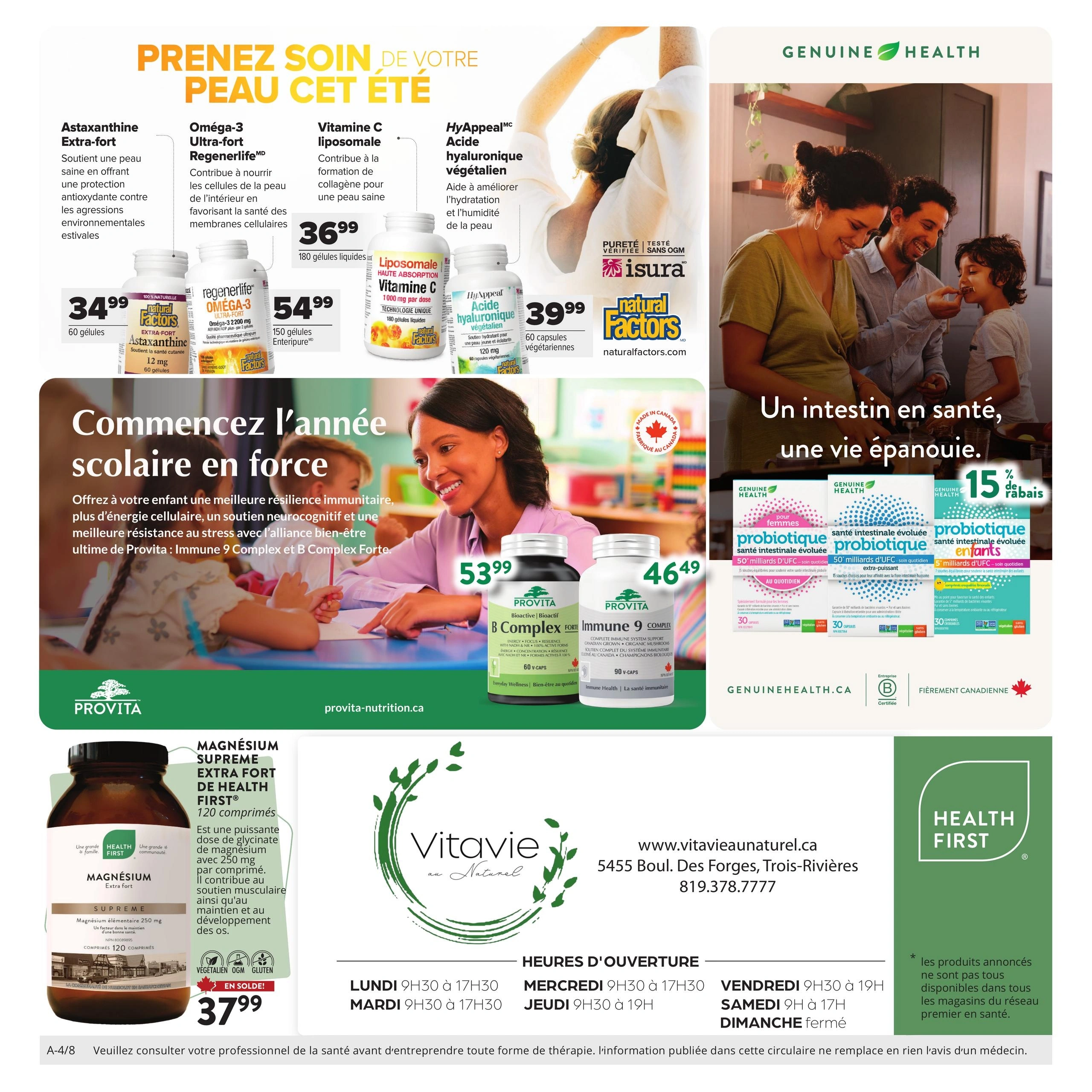 Vitavie au Naturel flyer page 4