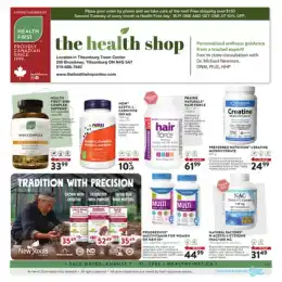 The Health Shop Direct Flyer