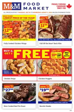 M&M Food Market Weekly Flyer