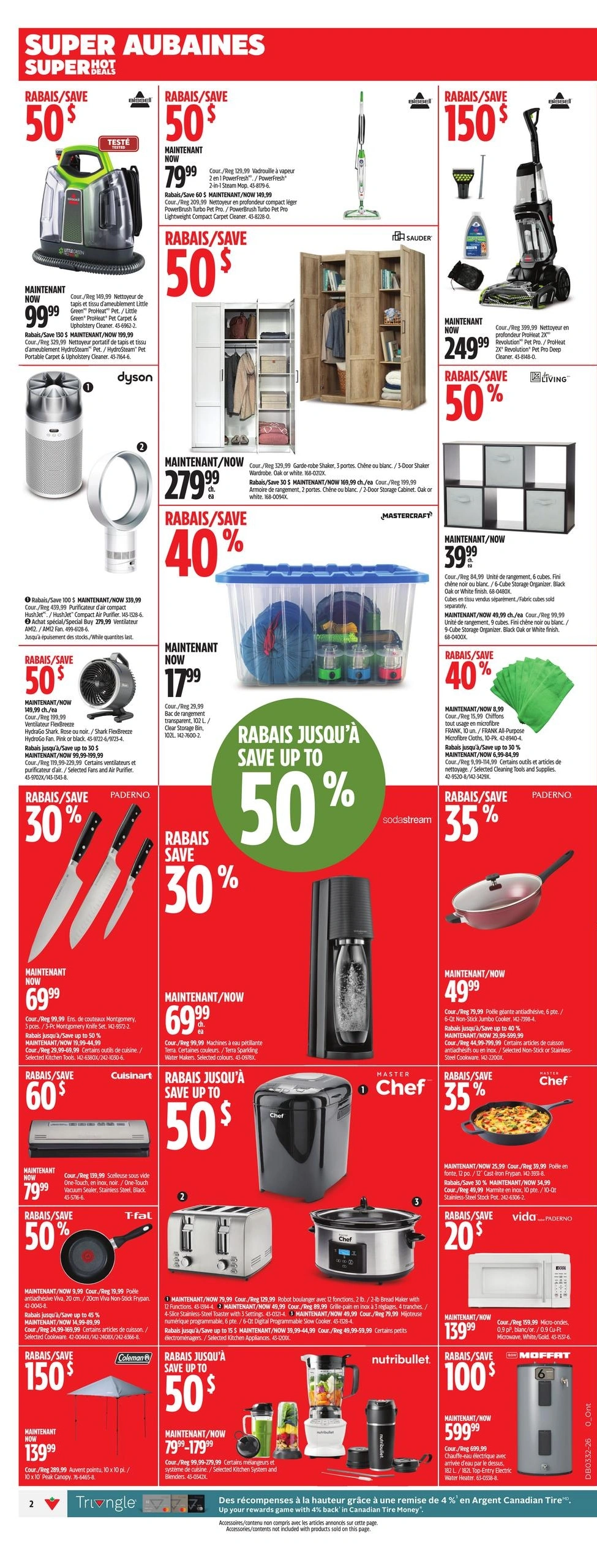 Canadian Tire flyer page 2