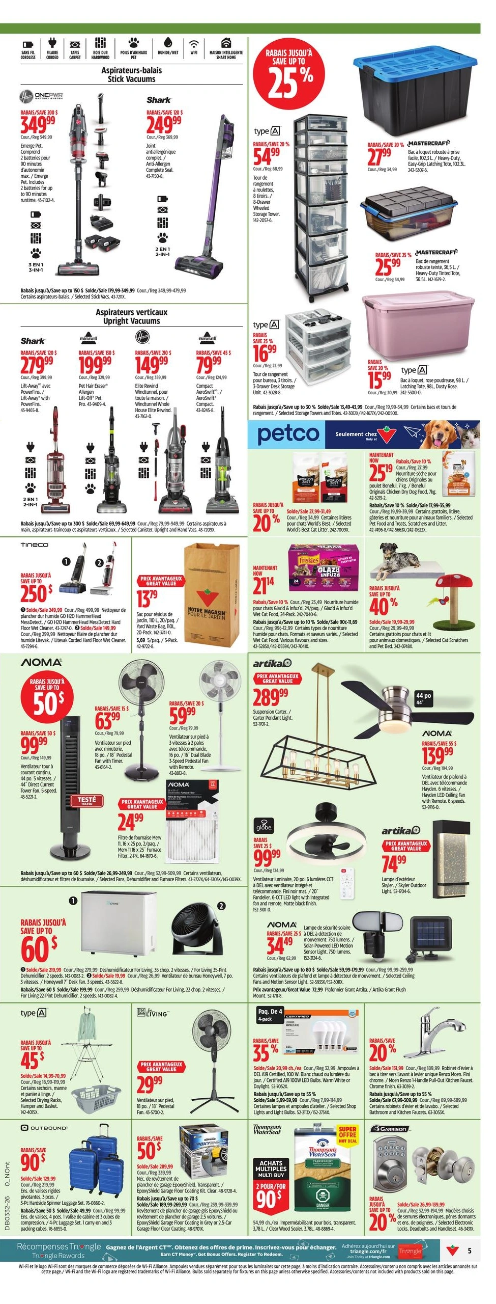 Canadian Tire flyer page 5