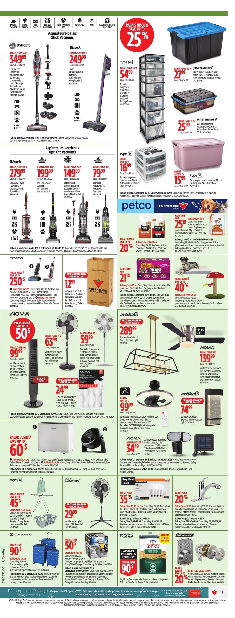 Canadian Tire flyer page 5