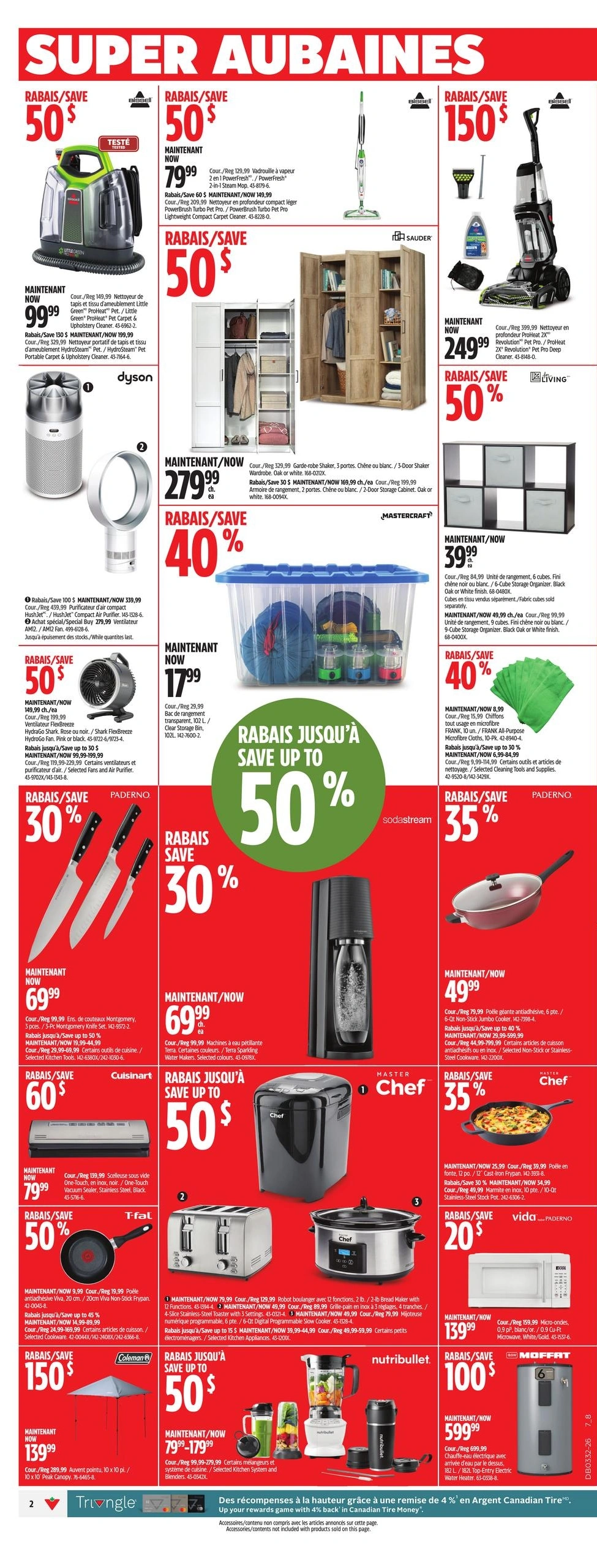 Canadian Tire flyer page 2