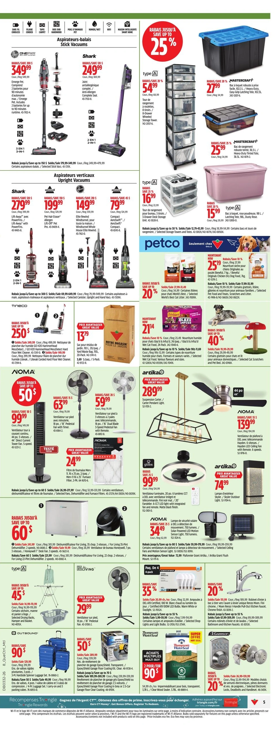 Canadian Tire flyer page 5