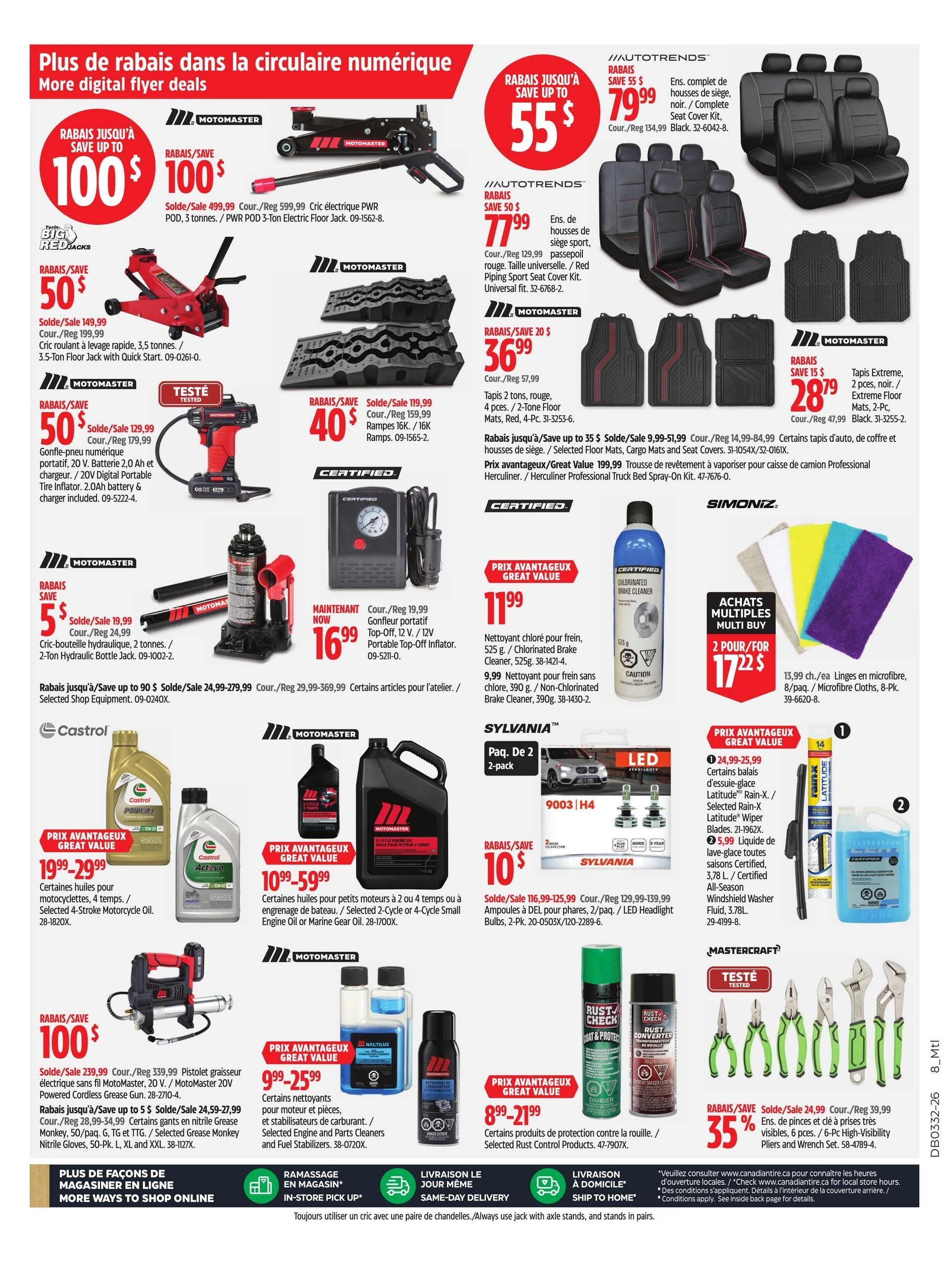 Canadian Tire flyer page 22