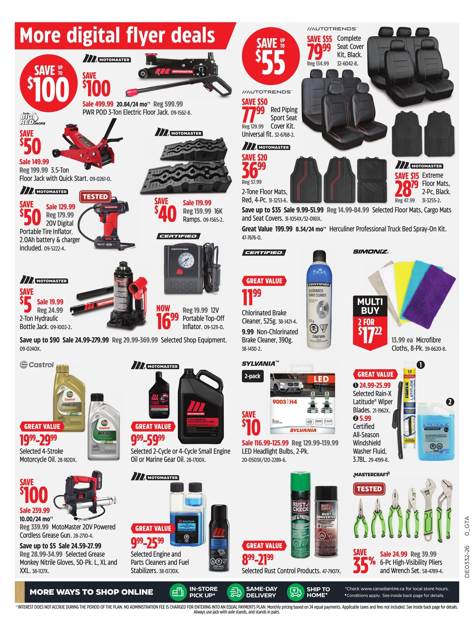 Canadian Tire flyer page 22
