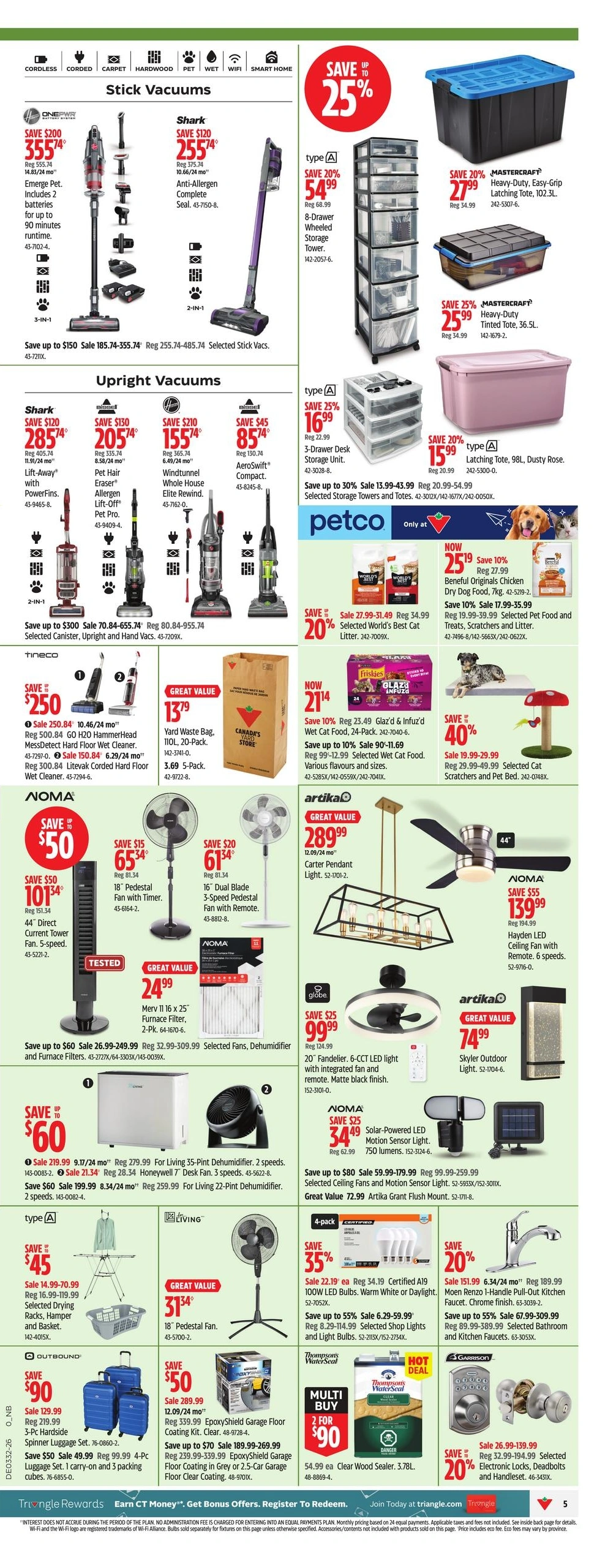 Canadian Tire flyer page 5
