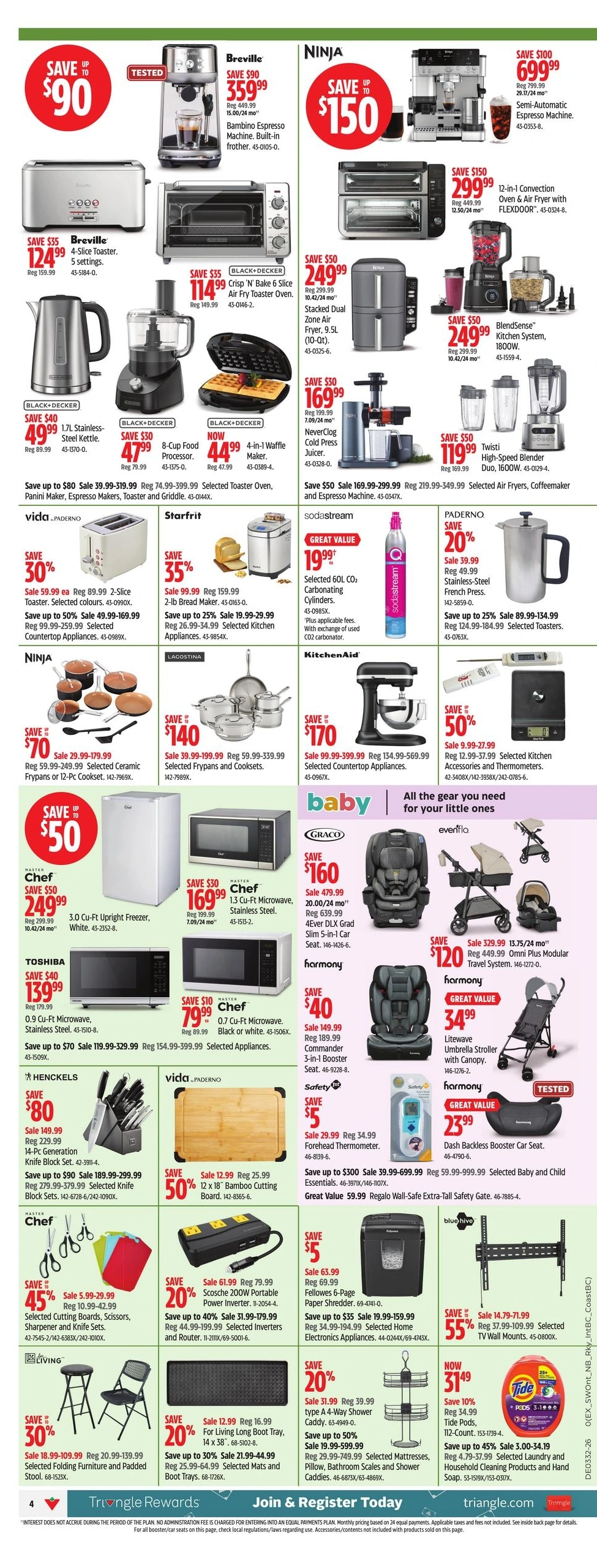 Canadian Tire flyer page 4