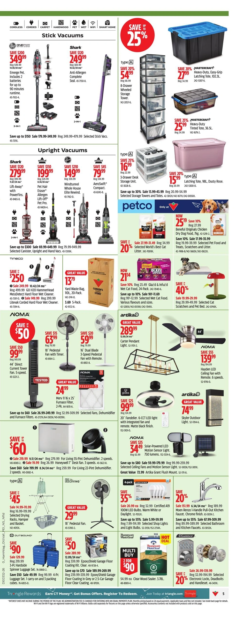 Canadian Tire flyer page 5