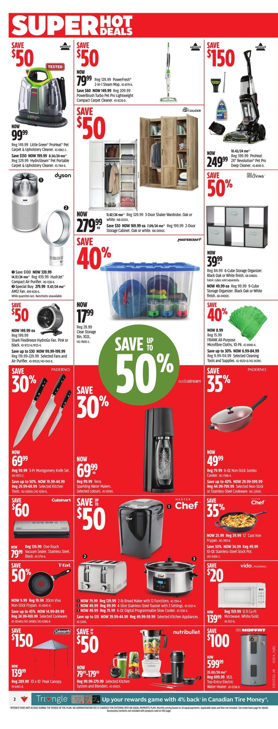 Canadian Tire flyer page 2