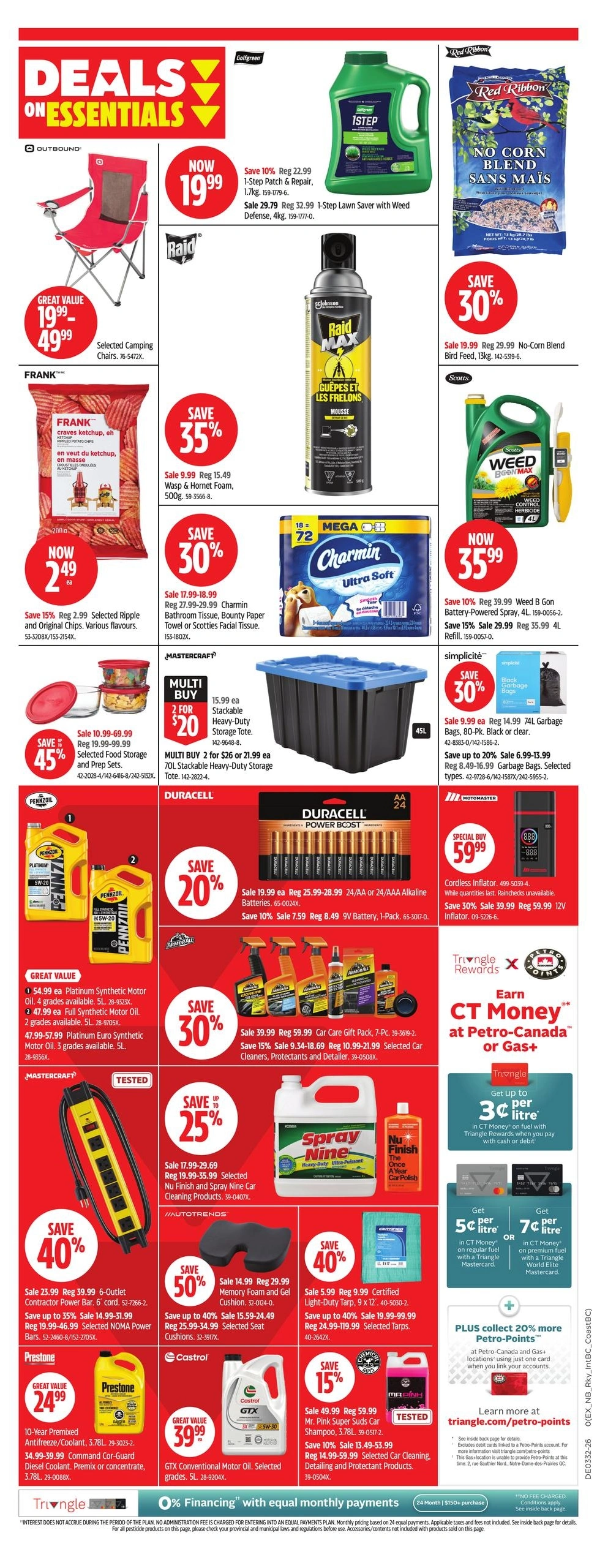 Canadian Tire flyer page 12